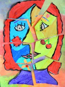 Picasso Cubism faces