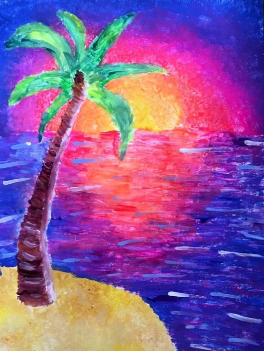 Exploring exciting techniques with paint Exploring exciting techniques with paint